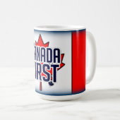 CANADAFIRST NAVY BLUE コーヒーマグカップ (正面右)