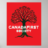 CANADAFIRST SOCIETY ポスター (正面)
