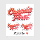 CANADAFIRST STICKERS シール (シート)
