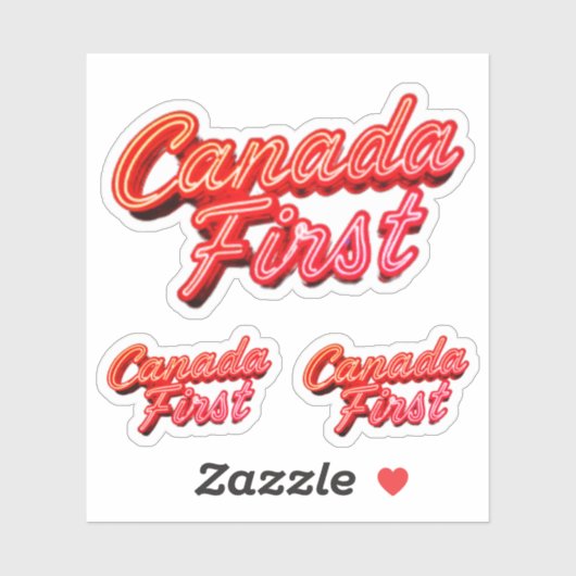 CANADAFIRST STICKERS シール (シート)