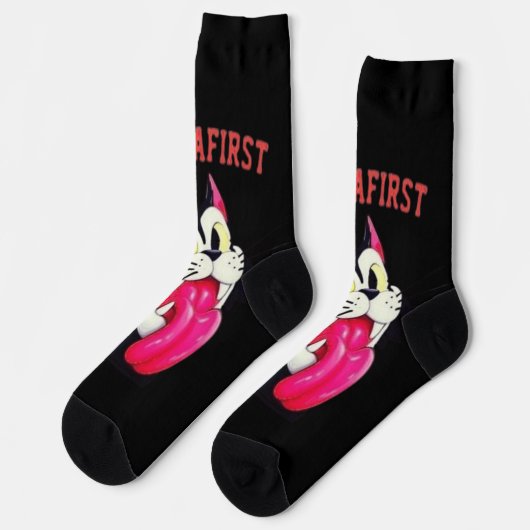 CANADAFIRST VINTAGE CAT ソックス (左)