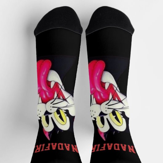 CANADAFIRST VINTAGE CAT ソックス (上部)