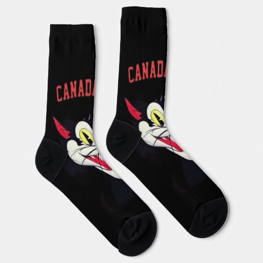 CANADAFIRST VINTAGE CAT ソックス (右)