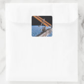 Canadarm2とアレ太陽のイパネルの翼 スクエアシール (バッグ)