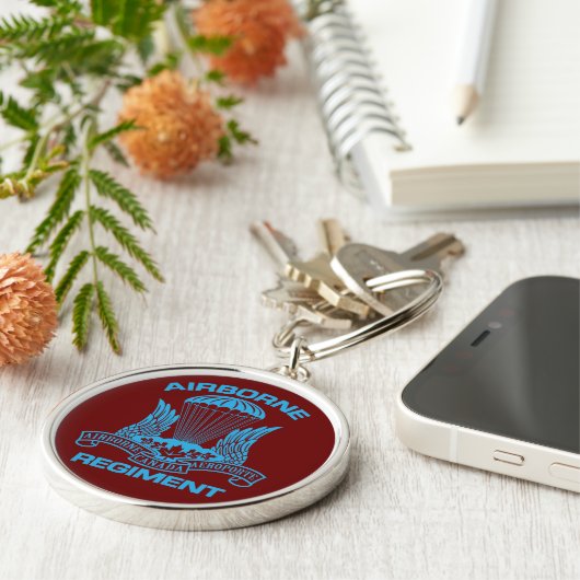 Canadian Airborne Regiment Button Keychain キーホルダー (側面)