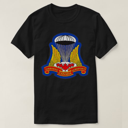 Canadian Airborne Regiment  Tシャツ (デザイン正面)