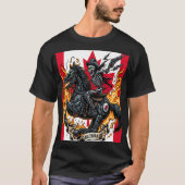 Canadian Apocalyptic Skeleton Knight Tシャツ (正面)