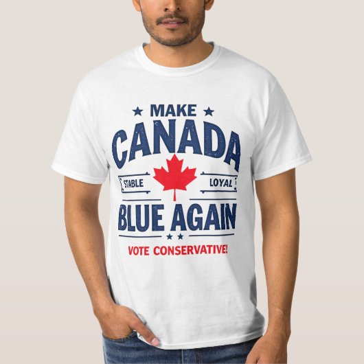 Canadian Conservative Right-Wing T-Shirt Tシャツ (正面)