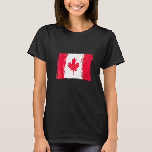 Canadian Flag Canada Flag  Canada Tシャツ (正面)