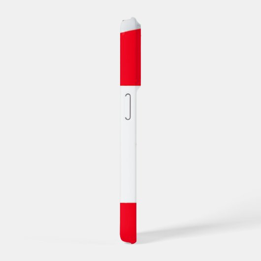 Canadian flag. CANADA. iPhoneケース (右側面)