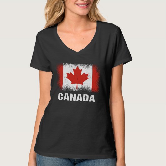 Canadian Flag Canada Tシャツ (正面)