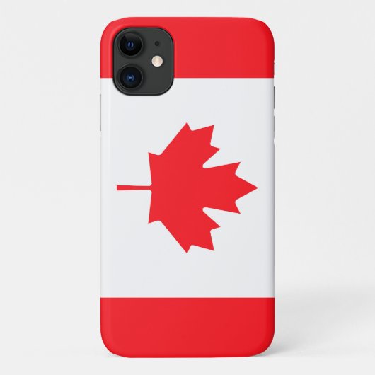 Canadian Flag Cell Phone Case Case-Mate iPhoneケース (裏面)