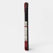 Canadian flag with customizable wooden background Case-Mate iPhoneケース (裏面/左)