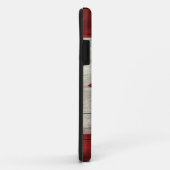 Canadian flag with customizable wooden background Case-Mate iPhoneケース (裏面/右)
