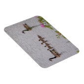Canadian Geese Family n Flowers Flexible Magnet マグネット (右側)