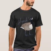 Canadian Goose Honk Bird Hunter 2 Tシャツ (正面)