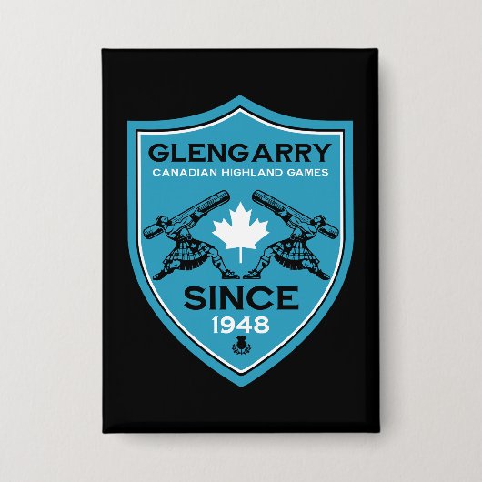 Canadian Highland Games Ontario 缶バッジ (正面)