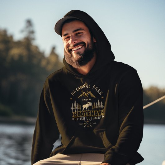 Canadian Landscape of Kootenay National Park パーカ