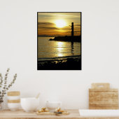 Canadian Landscape West Coast Seascape Print ポスター (キッチン)