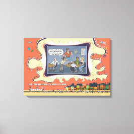 Canadian Logger | Bar Humor 24x16 キャンバスプリント