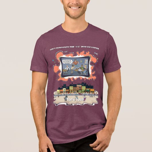 Canadian Logger | Bar Humor Tri-Blend Shirt トライブレンドＴシャツ (正面)