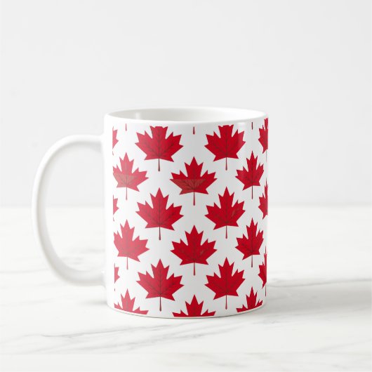 Canadian Maple Leaf コーヒーマグカップ (左)