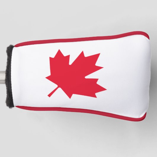 Canadian Maple Leaf ゴルフヘッドカバー (正面)
