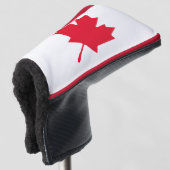 Canadian Maple Leaf ゴルフヘッドカバー (3/4 正面)