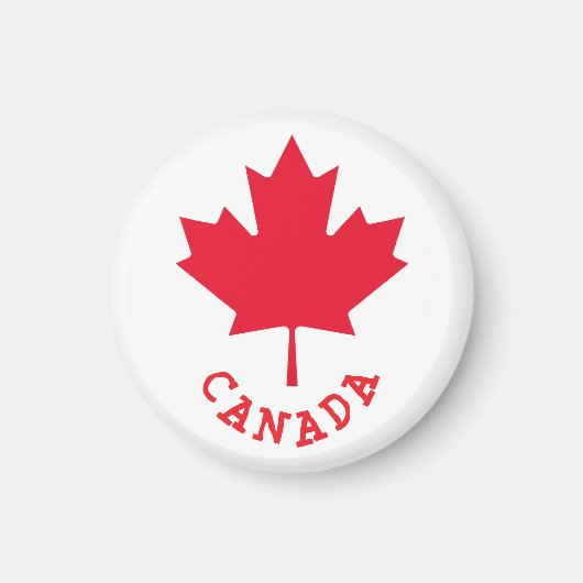 Canadian Maple Leaf マグネット (正面)
