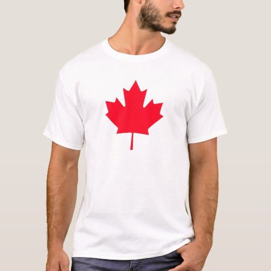 Canadian Maple Leaf T-Shirt Tシャツ (正面)