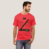 Canadian Mountie Costume - RCMP - Halloween Costum Tシャツ (正面フル)