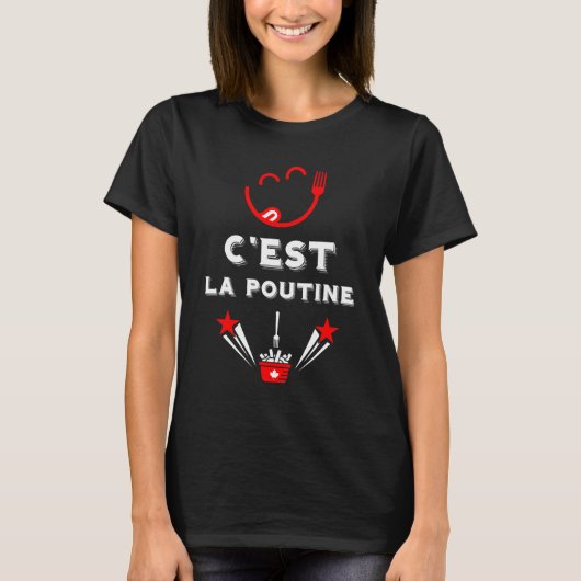 Canadian Poutine Festival Tシャツ (正面)