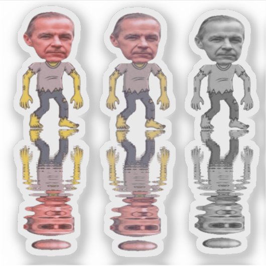 CANADIAN PRIME MONSTER STICKERS シール (正面)