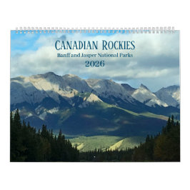 Canadian Rockies Photographic 12-Month 2026  カレンダー