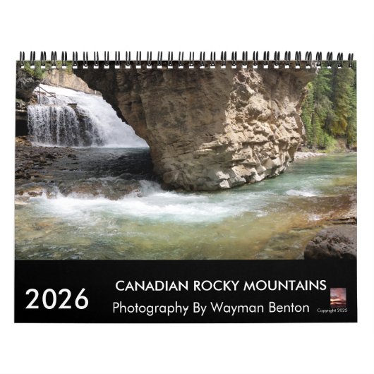 Canadian Rocky Mountains Calendar 2026 カレンダー (カバー)