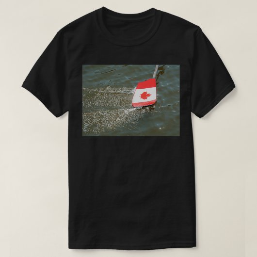 Canadian rowing oar tシャツ (デザイン正面)