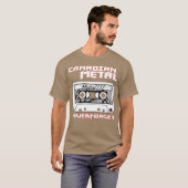 CanadianMetalWHITE 編集版 Tシャツ (正面フル)