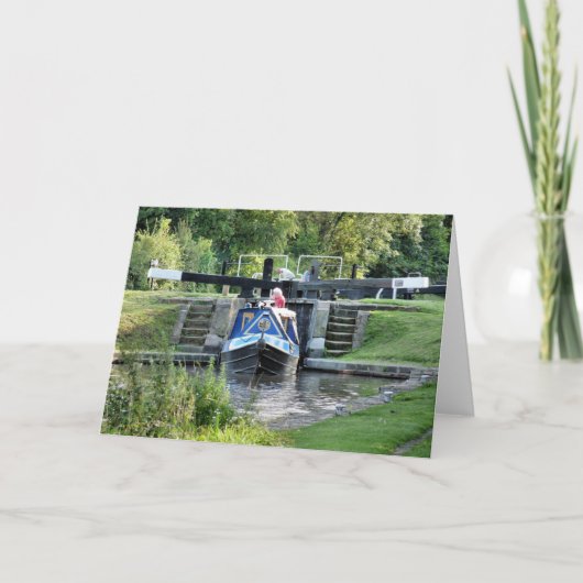 CANAL BOATS カード (正面)