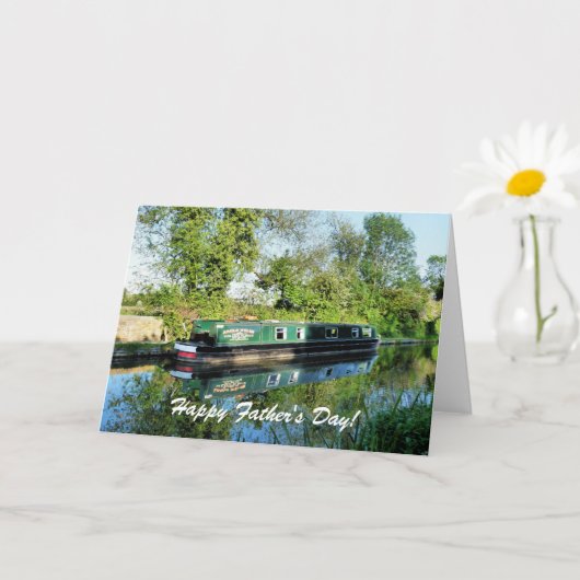 CANAL BOATS カード (小さな植物)