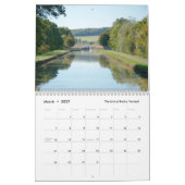 Canal du Nivernais 2016年 カレンダー (3月 2027)