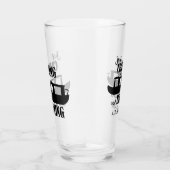 Canal Narrowboat Funny Drinking Quote タンブラーグラス (右)