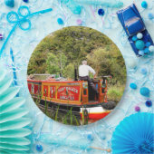 CANAL NARROWBOATS ペーパープレート (パーティー)