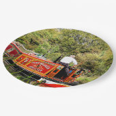 CANAL NARROWBOATS ペーパープレート (アングル)