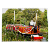CANAL NARROWBOATS ラージペーパーバッグ (正面)