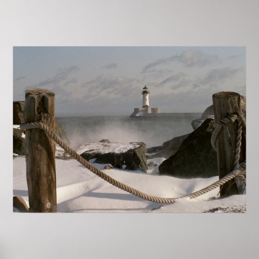 Canal Park Lighthouse print/poster ポスター (正面)