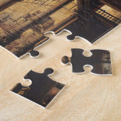 Canaletto著柱廊玄関との見通し ジグソーパズル (側面)