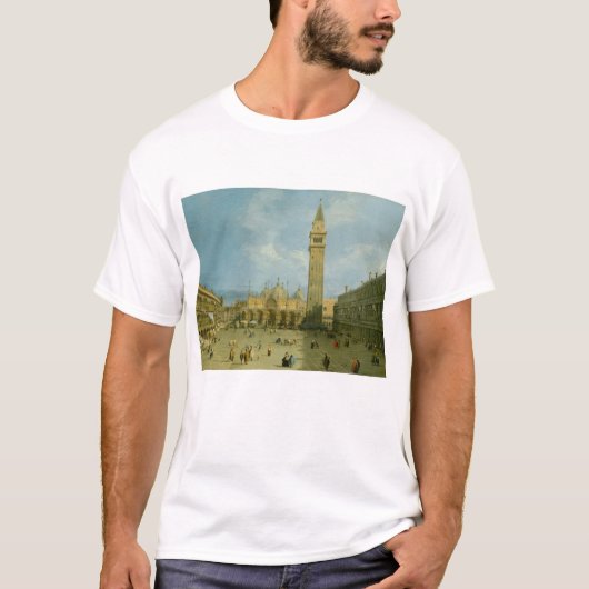 Canaletto |の広場サンMarco Tシャツ (正面)