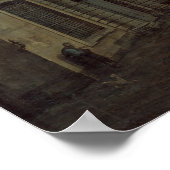 Canaletto – ドレスデンのノイマルクトのビュー ポスター (角)