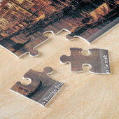 Canaletto -南からのRialto橋 ジグソーパズル (側面)