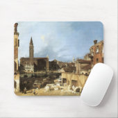 Canaletto、石工のヤード マウスパッド (マウス)